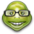Turtle with Glasses Icon